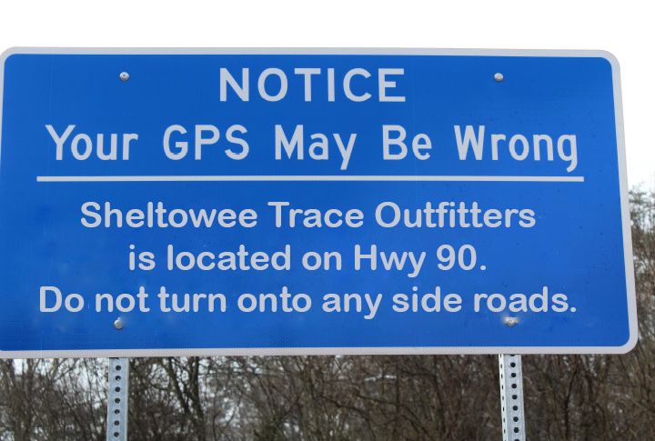 Directions to Sheltowee Trace Outfitters