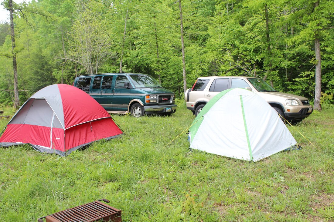 Tents in Primitive Tent Site 